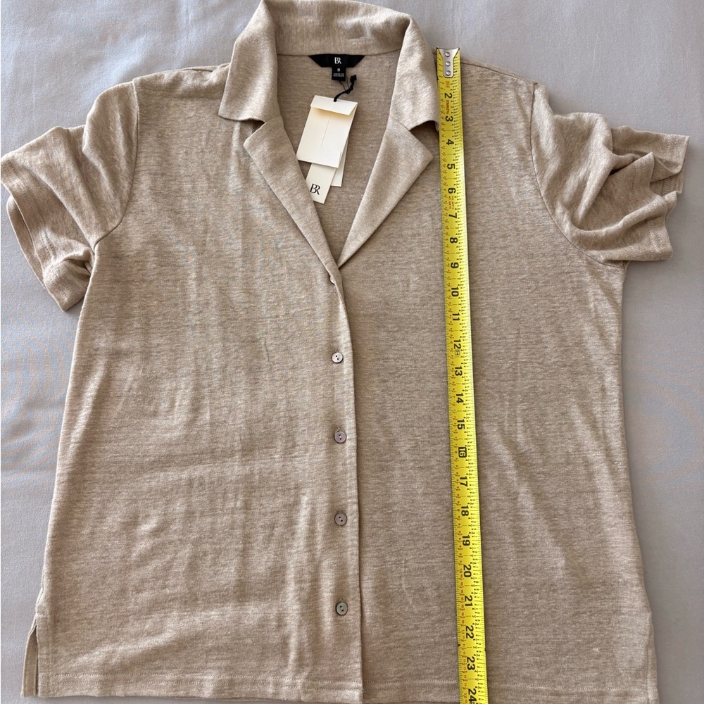 Banana Republic Linen Shirt NWT - Picture 5 of 5